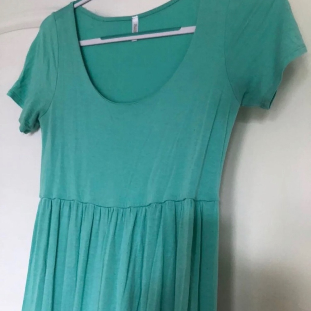 PinkBlush Maternity Maxi Dress Green S/M